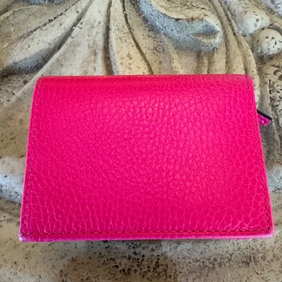 ❤️🔥 Gucci Pink GG Marmont Leather Wallet – Gold Hardware – Excellent Condition - Picture 3 of 7